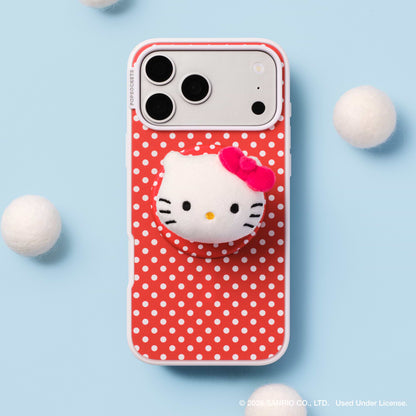 Cherry Red Polka Dot — iPhone 15 MagSafe Case - US 26388