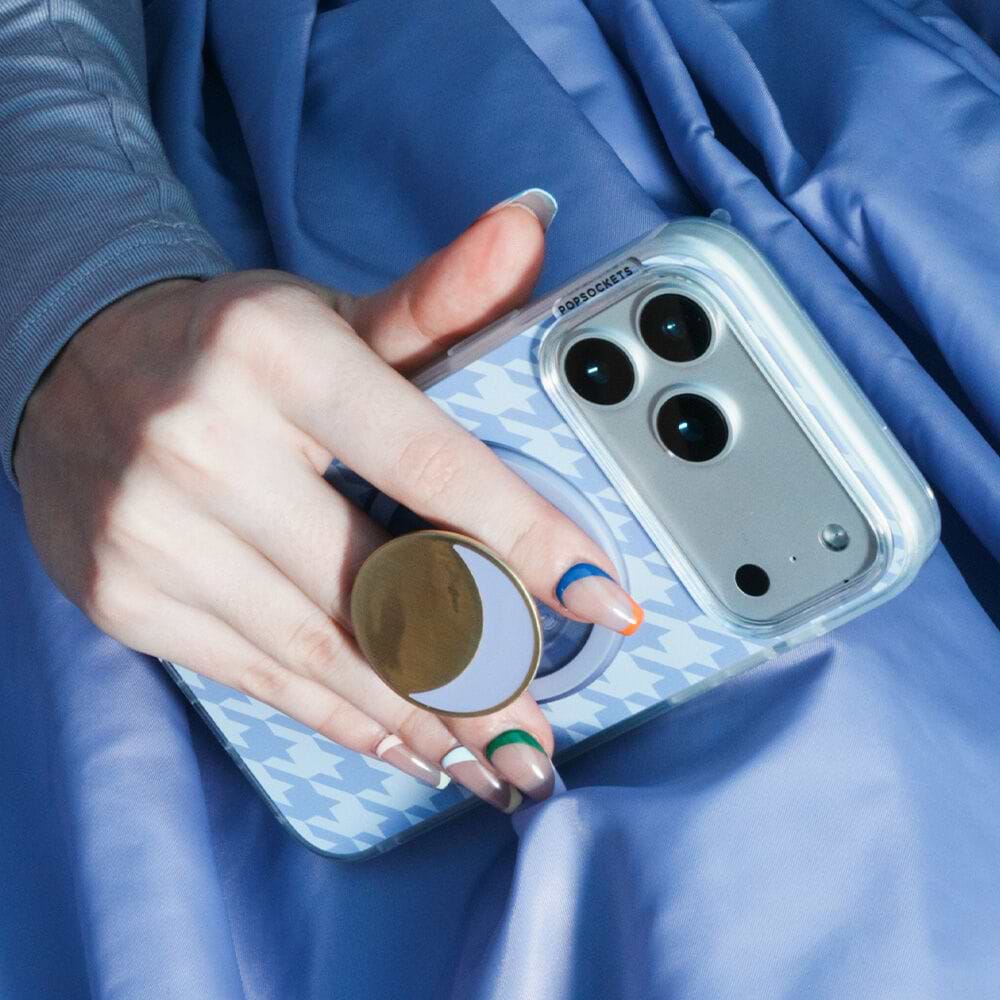 Lilac Houndstooth — iPhone 17 Pro Max MagSafe Case - US 95158