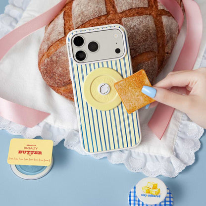 Butter Stripes — iPhone 13 Pro Max MagSafe Case - US 00524