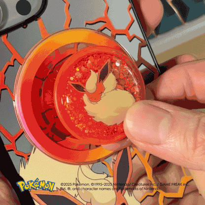 Mirror Flareon's Flame Charge — iPhone 16 Plus MagSafe Case - US 90082